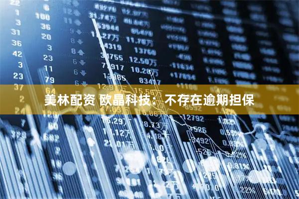 美林配资 欧晶科技：不存在逾期担保