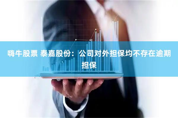嗨牛股票 泰嘉股份：公司对外担保均不存在逾期担保