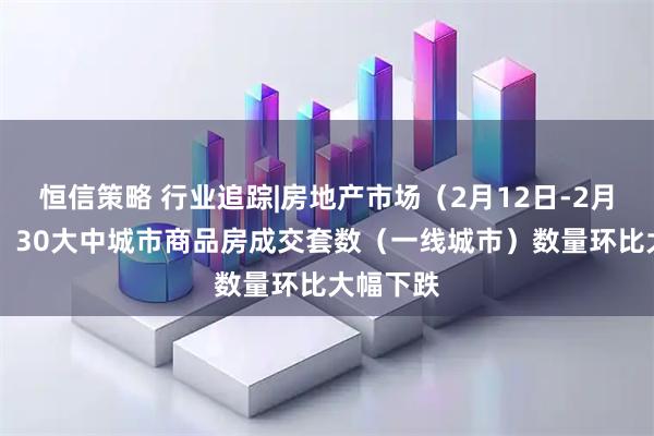 恒信策略 行业追踪|房地产市场(2月12日-2月18日):30大中城市商品房成交套数(一线城市)数量环比大幅下跌